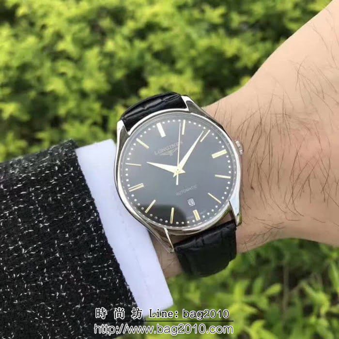 LONGINES浪琴 最新作品 精緻款男士腕表 WSS0492